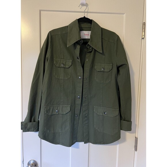 JUCCA Italian Luxury Military Jacket Size 44 Italian/medium $450